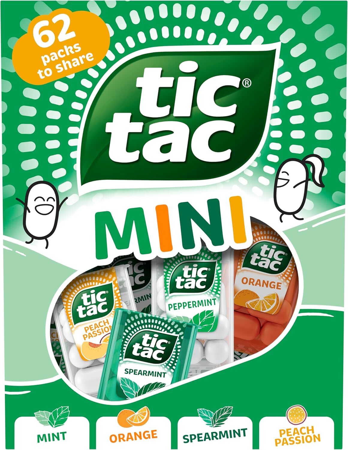 Tic Tac Mini Mints - 62 Pack