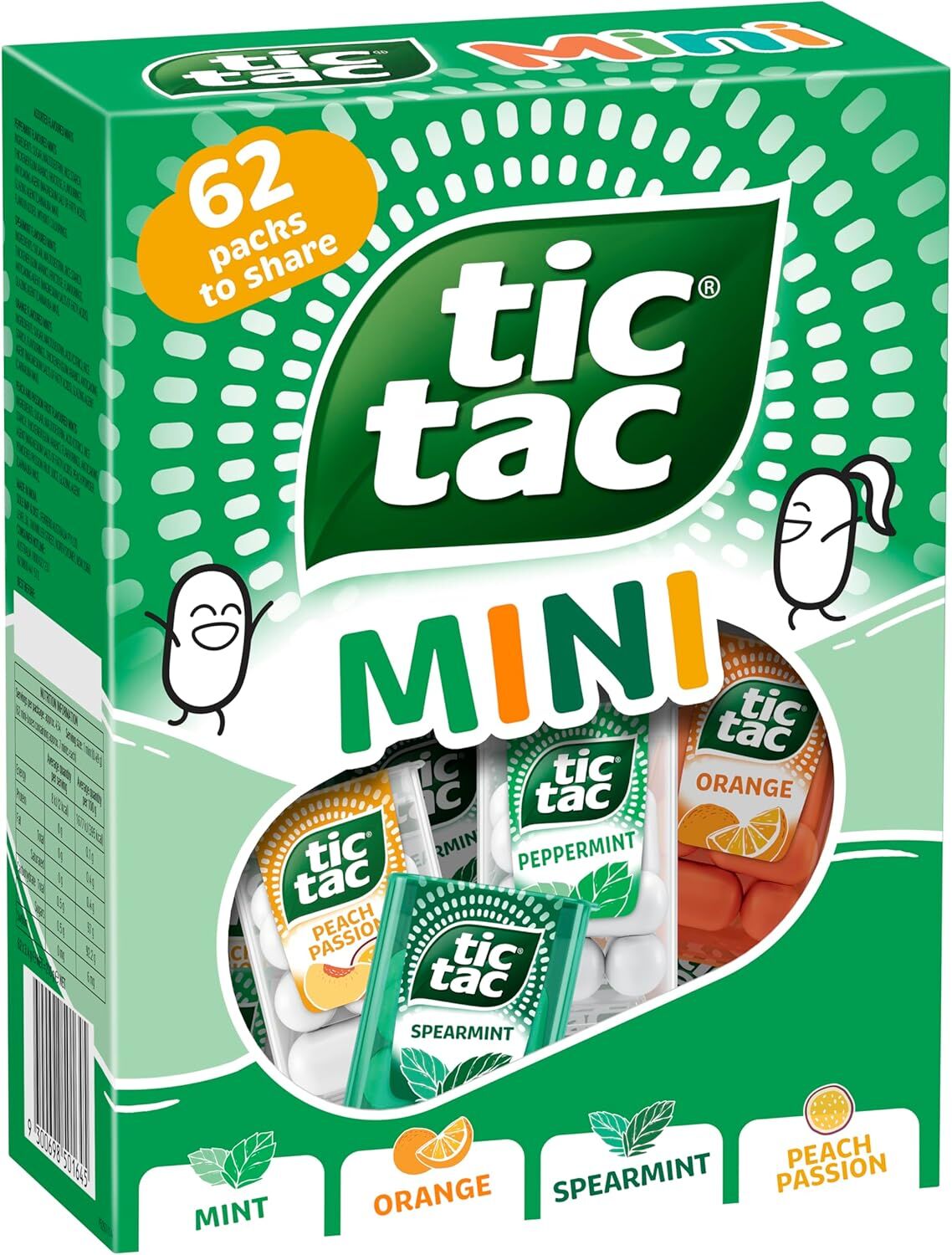 Tic Tac Mini Mints - 62 Pack