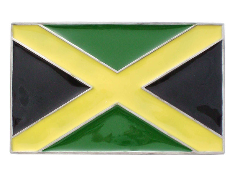 Jamaica Flag Belt Buckle