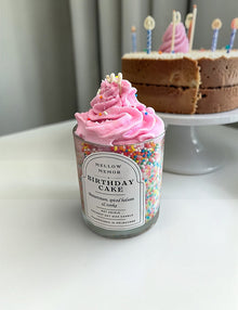 Birthday Cake - Dessert Candle