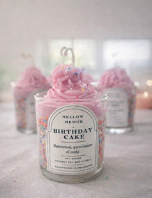 Birthday Cake - Dessert Candle