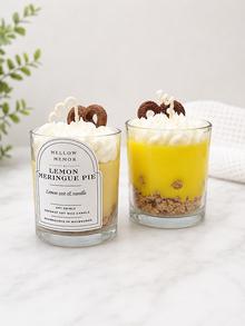 Lemon Meringue Pie - Dessert Candle