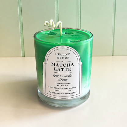 Matcha Latte - Dessert Candle