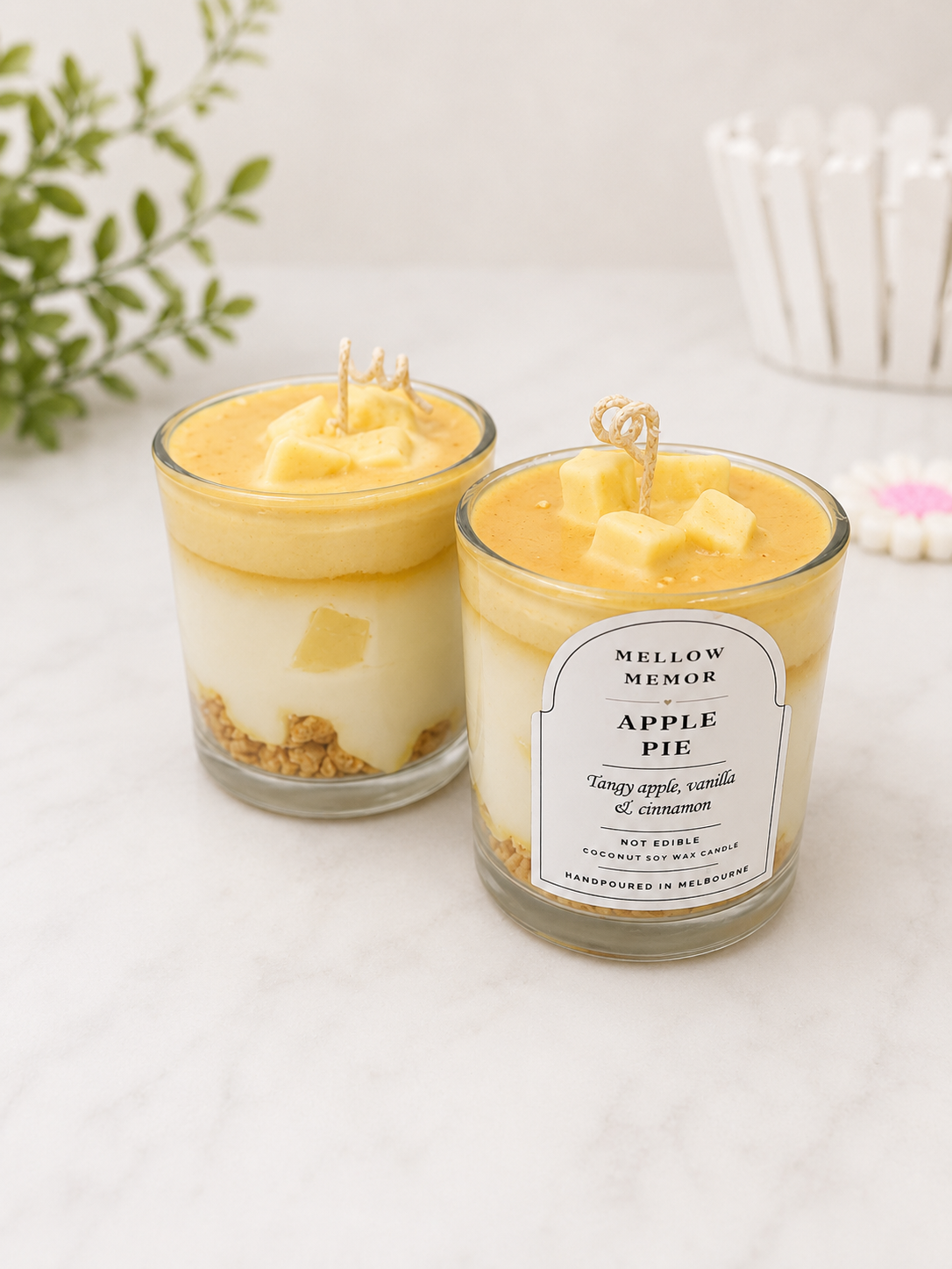 Apple Pie - Dessert Candle